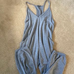 Gray jumpsuit
